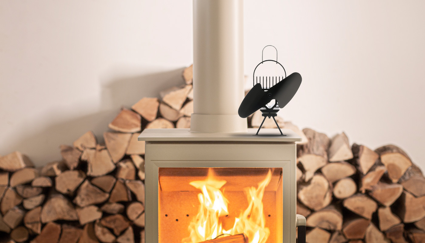 Ventilatore termoelettrico ad ampio intervallo di temperatura DC320 per  stufe e cucine a legna, in ghisa e acciaio - Zetalinea Shop